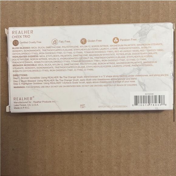 Realher Ultimate Glow Getter Cheek Trio - Picture 5 of 5